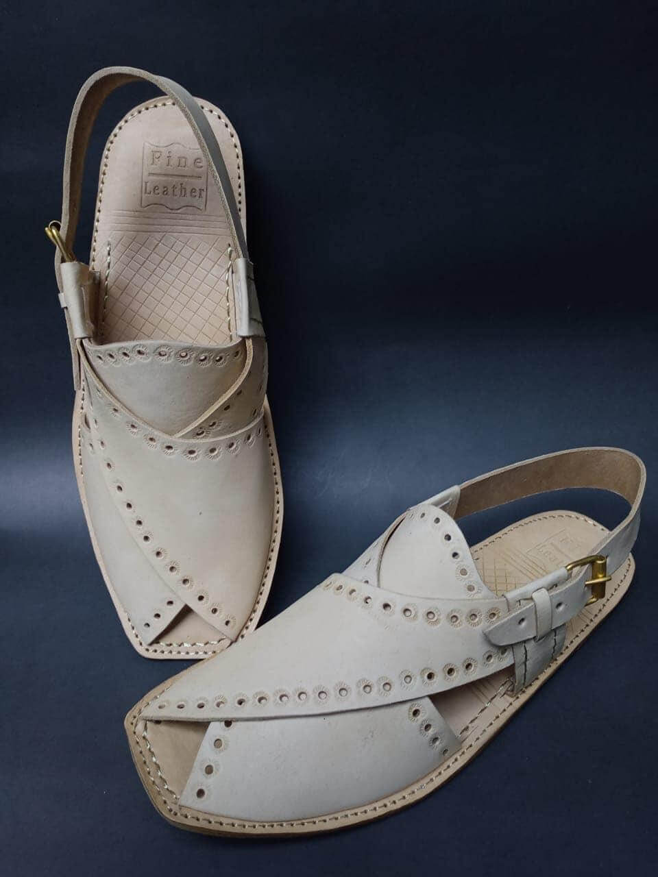 Art # 199 FNF Pure Handmade leather work Peshawari