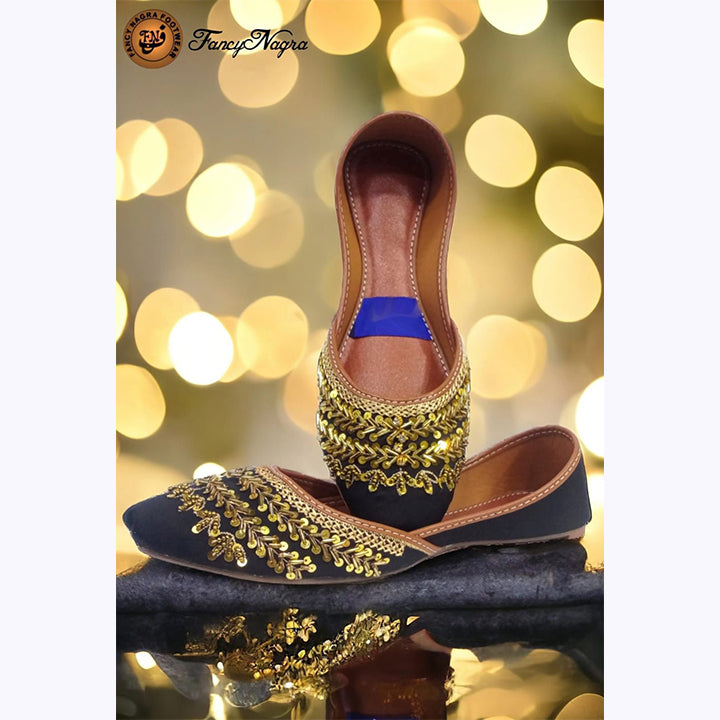 Pure Leather Hand Made Desi Khussa Hand Crafted Article 09