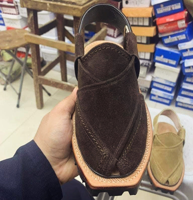 Art # 412 FNF Norozi Sabar Leather Brown