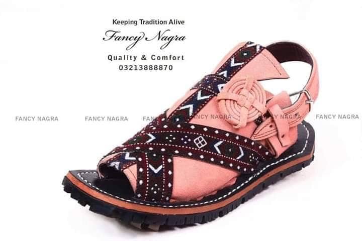 Art # FNF 14 Ajrak Balochi Pink