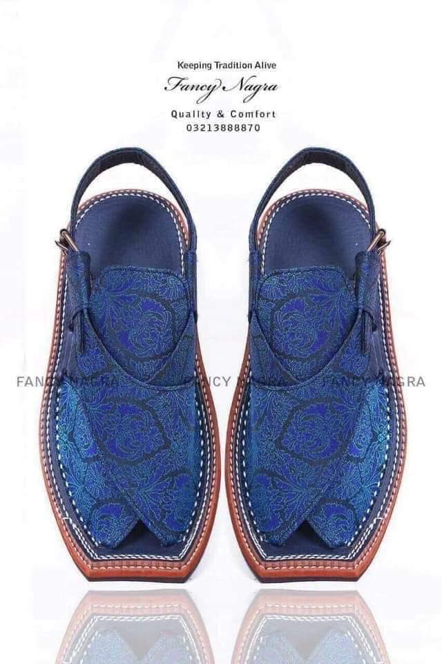 Art # FNF 113 Jamawaar Peshawri Blue