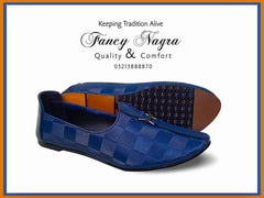 Art # 317 FNF Cut Shoes Blue