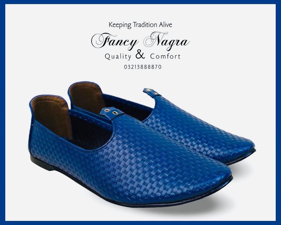 Art # 319 FNF Cut Shoes Blue