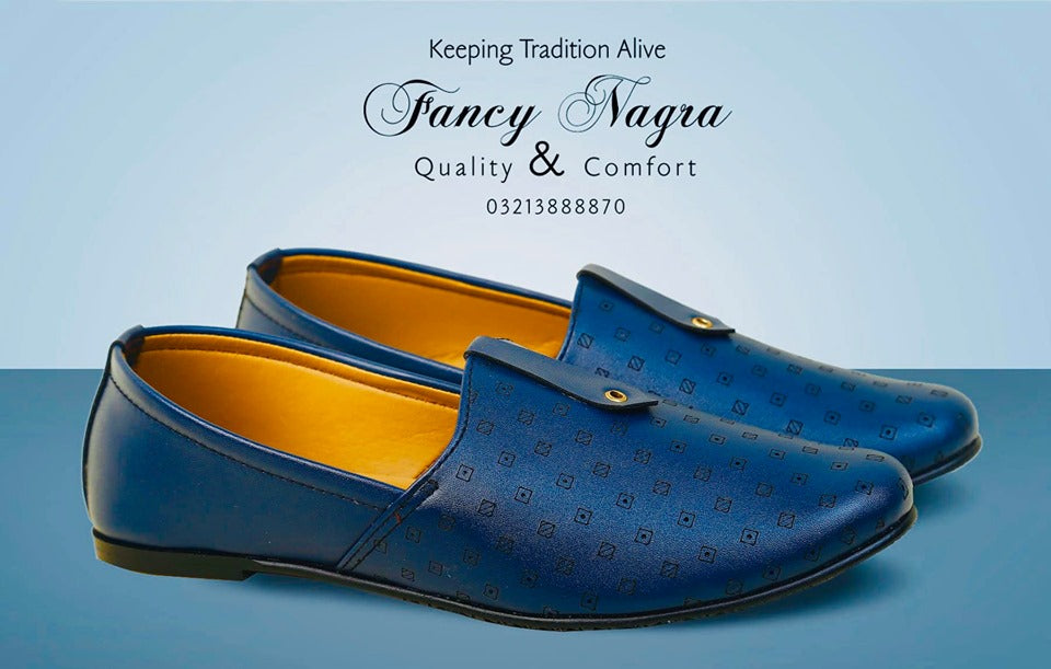 Art # 320 FNF Cut Shoes Blue