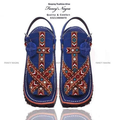 Art # FNF 14 Ajrak Balochi Dark Blue