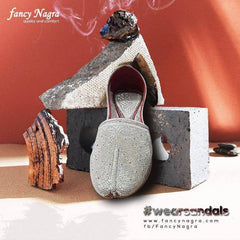 Art # FNF 604 Tilla Work Khussa Grey