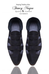 Art # FNF 47 Leather Balochi Boot Black