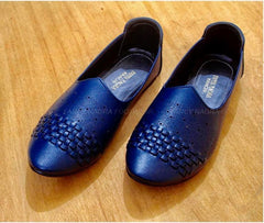 Art # 329 FNF Cut Shoes Blue