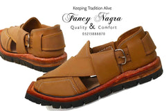 Handmade Mustard Norozi Apylo Made with Pure Leather