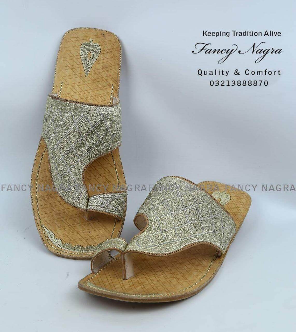 Art # FNF 667 Pure Tilla Work Hand Made