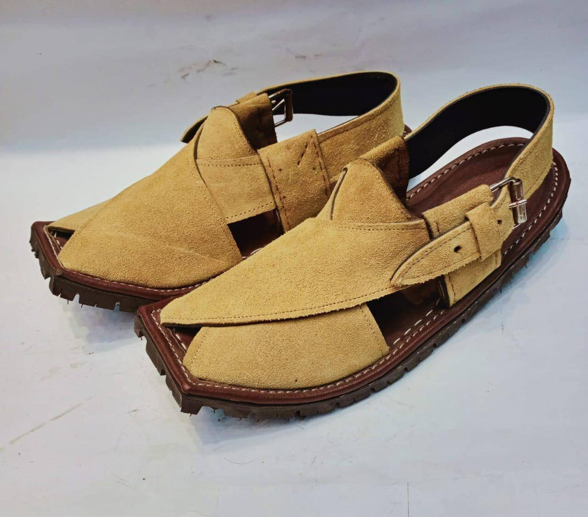 Art # FNF 674 Pure Leather Hand Made Peshawari