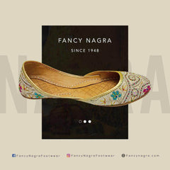 Art # FNF 19 Pure Leather Work Hand Made khussa