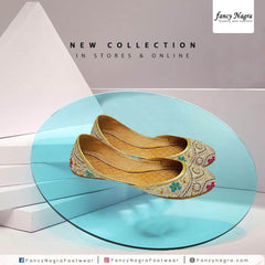 Art # FNF 19 Pure Leather Work Hand Made khussa