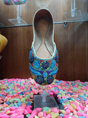 Art # 19 FNF Hand Made Moti work khussa