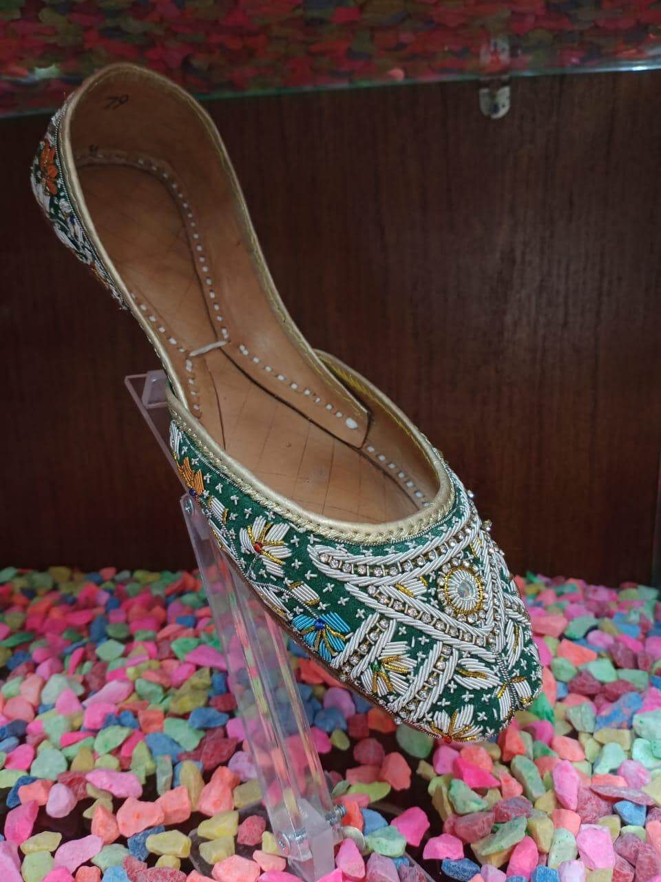 Art # 24 FNF Hand Made kondun work khussa