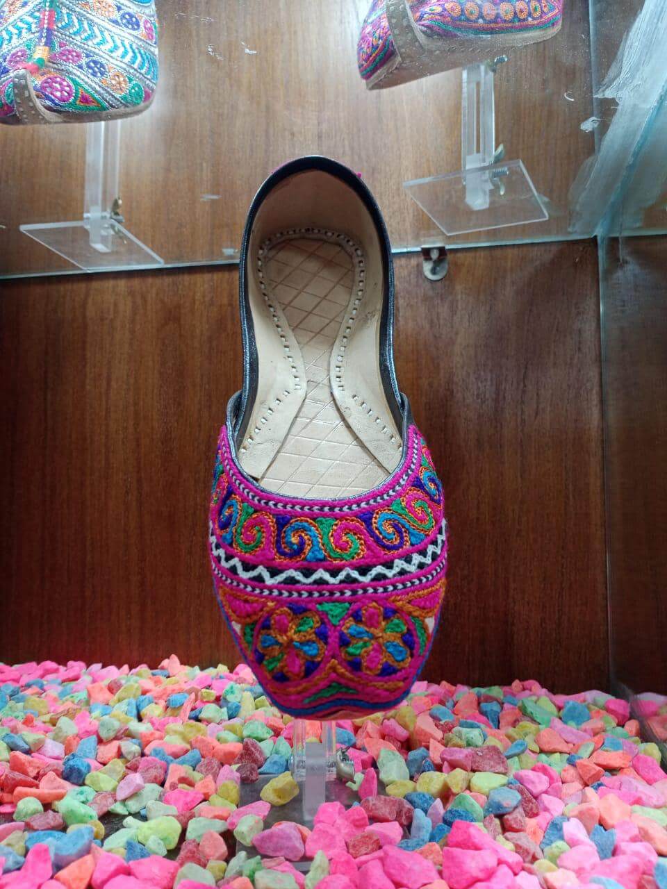 Art # 13 FNF Hand Made Resham work khussa