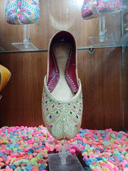 Art # 27 FNF Hand Made Tilla work khussa