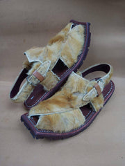 Art # 205 FNF Pure Handmade Original Deer Skin leather work Peshawari