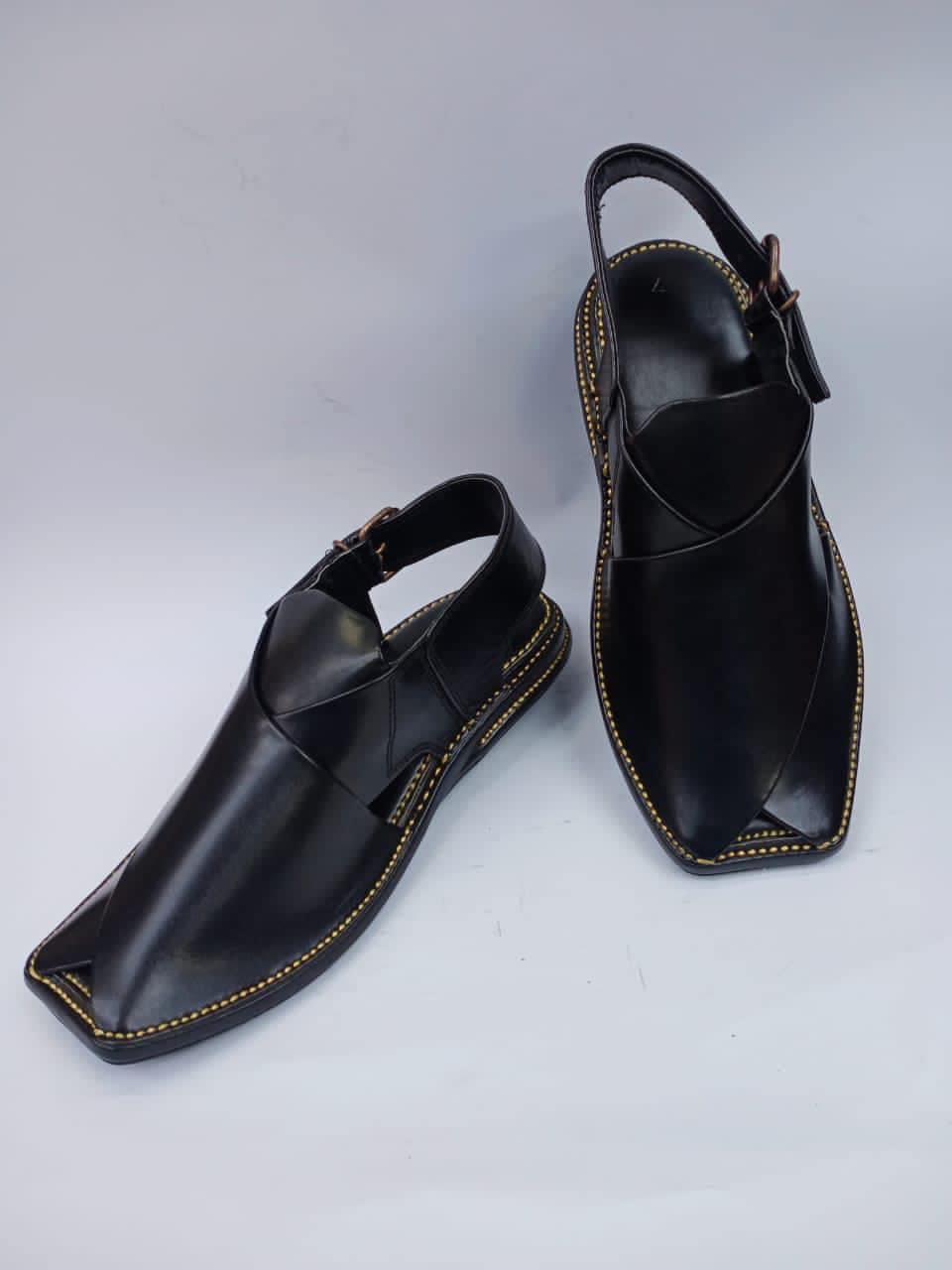 Art # 224 FNF Pure Handmade leather work Zardari