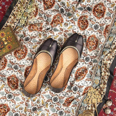 Art # 199 Ladies Hand Made Khussa – Pure Leather - Fancy Nagra