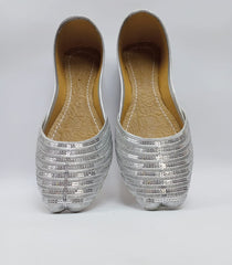 Art # 206 Ladies Hand Made Khussa – Pure Leather - Fancy Nagra