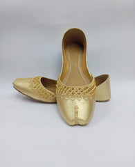 Art # 211 Ladies Hand Made Khussa – Pure Leather - Fancy Nagra