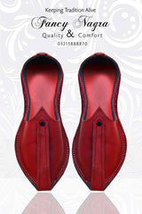Art # FNF 41 Balochi Boot Leather Mahroon