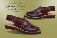 Art # 420 Norozi Peshawri Leather Brown