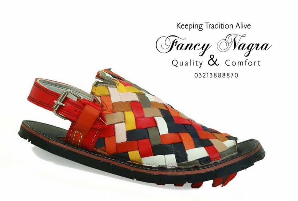 Multi Chatayi Balochi (Made with Complete Leather)