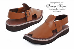 Art # 225 FNF Kaptaan Peshawri Leather Mustard