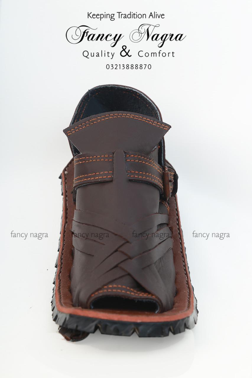 Art # 60 FNF Leather Balochi Boot Brown