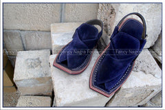 Art # FNF 98 Valvet Peshwari Blue