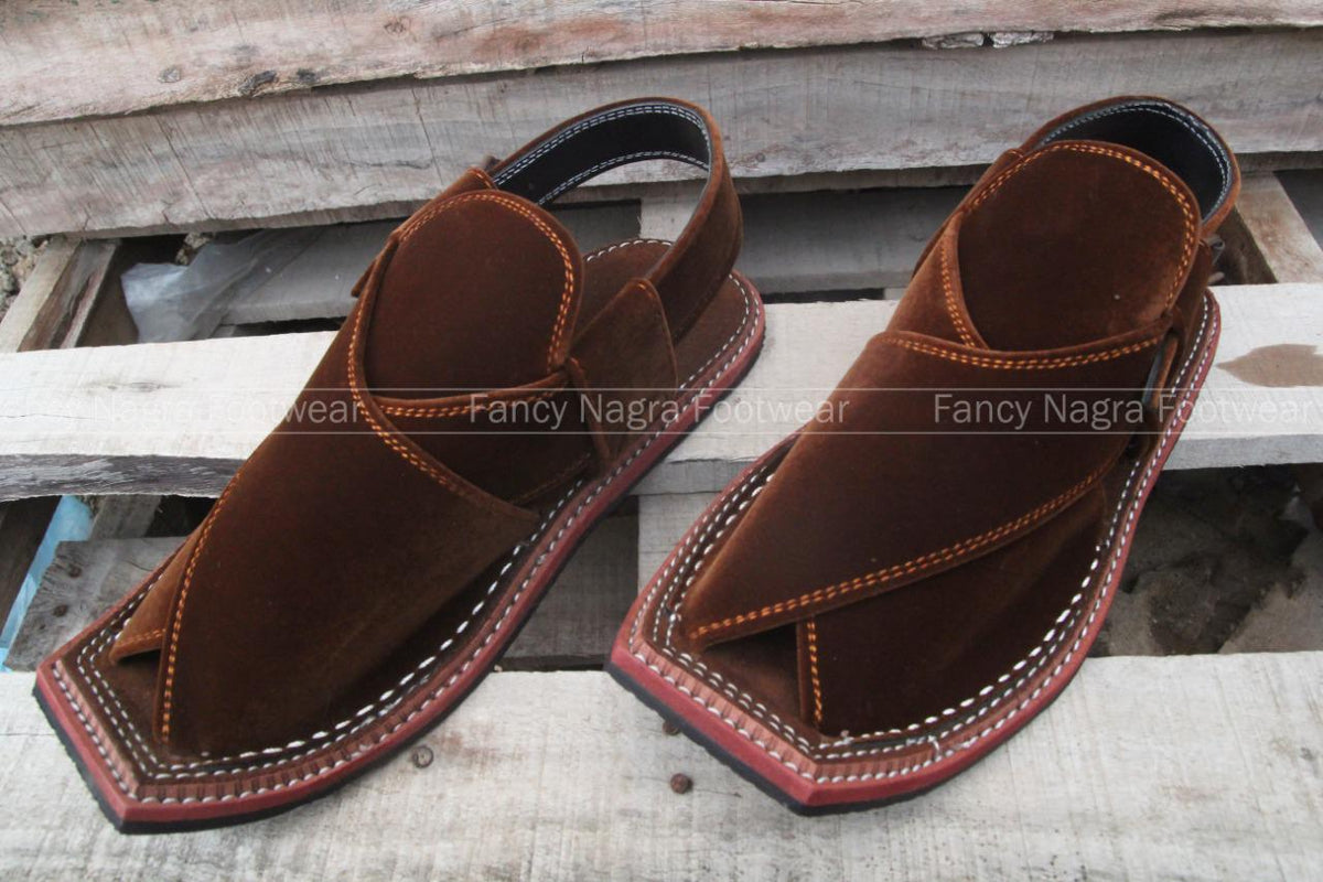 Art # FNF 98 Valvet Peshwari Brown