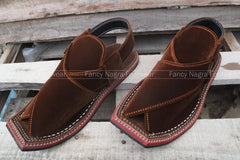 Art # FNF 98 Valvet Peshwari Brown