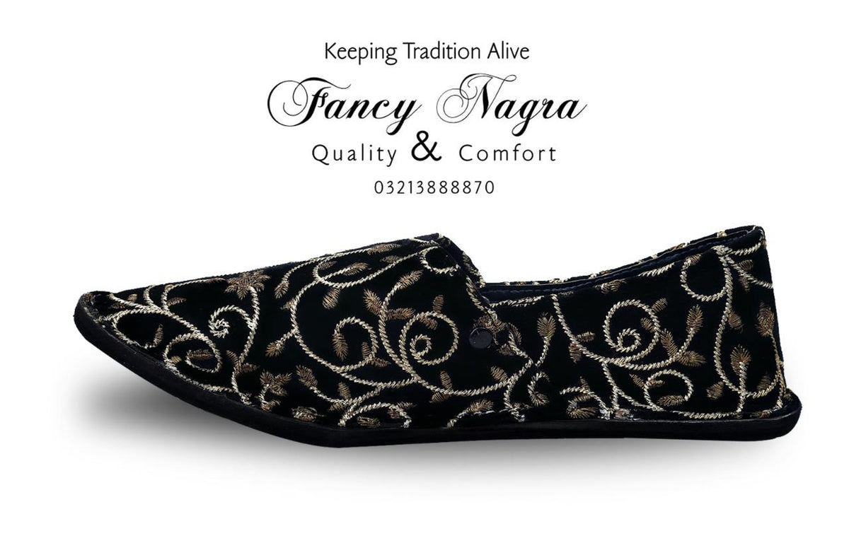 Art # FNF 343 Cut Shoes Hand Made Black