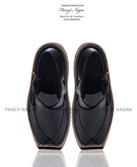 Art # 230 FNF Kaptaan Peshawri Pure Leather Black