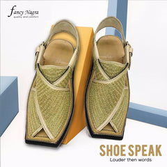 Art # FNF 627 Zari Work Sandle Golden