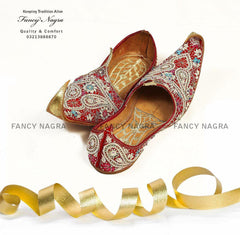 Art # FNF 621 Tilla Work Khussa