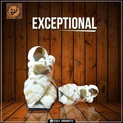 Art # FNF 110 Pure Goat Skin Peshawri White