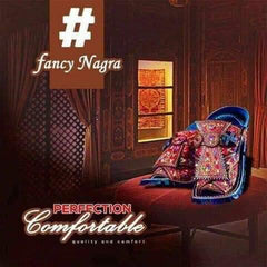 Art # FNF 80 Side Jhaalar Resham Work Balochi Red