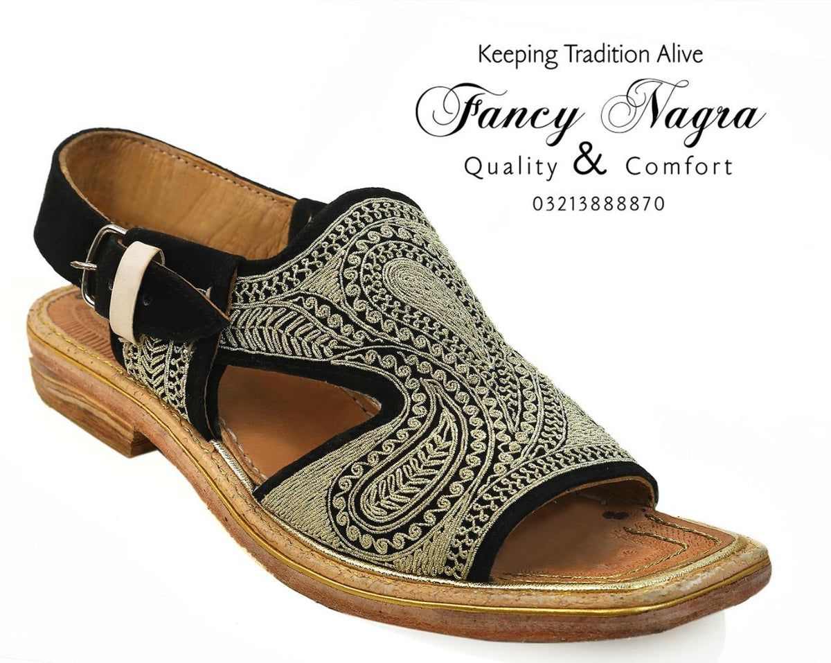 Art # FNF 637 Tilla Work Black & Silver