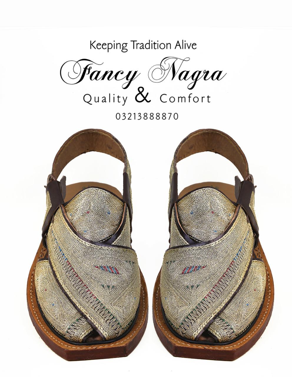 Art # FNF 636  Tilla Work Peshawri