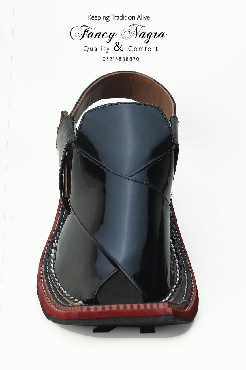 Art # FNF 120 Peshawri Pure Leather  Plain Pattern