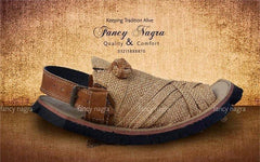 Art # FNF 102 Pure Leather Balochi Brown