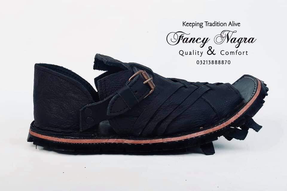 Art # FNF 101 Pure Leather Balochi Black