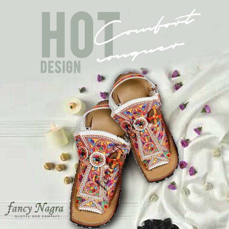 Art # 97 FNF Pure Leather Balochi Multi