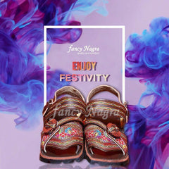 Art # FNF 96 Pure Leather Balochi Bhugti