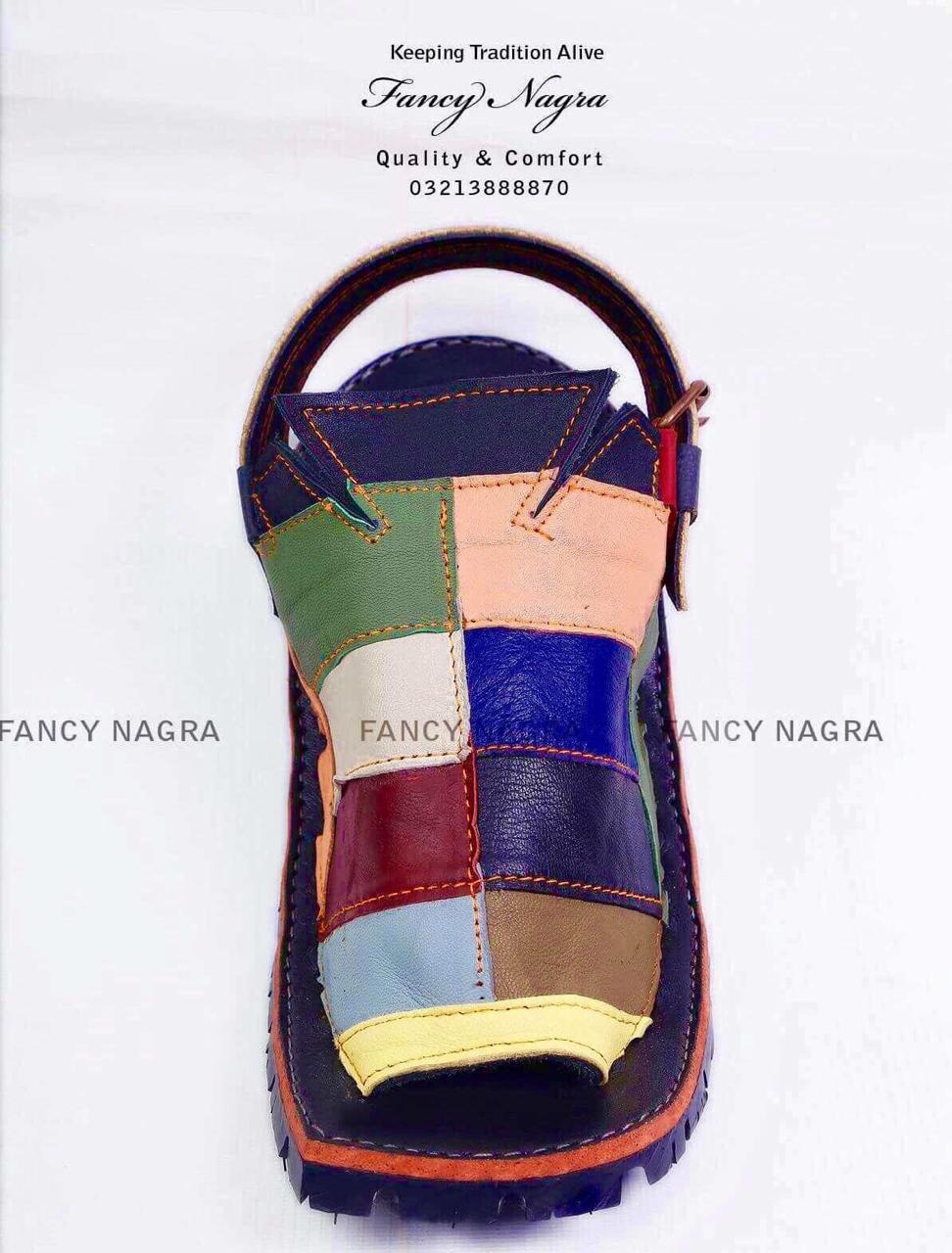 Art # FNF 95 Pure Leather Balochi Multi
