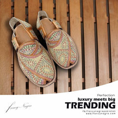 Art # FNF 641 Resham Tilla Multi Peshawri