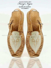 Art # FNF 639 Tilla Work Golden & Silver